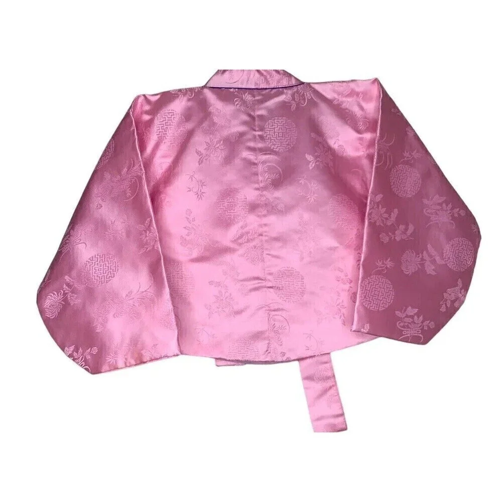 Geisha Girl Japanese Kimono, Jacket & Vest Costume Size XS Handmade
